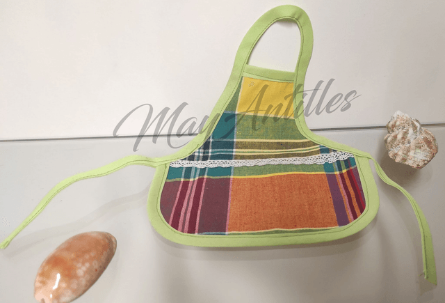 Tablier de bouteille simple avec dentelle
