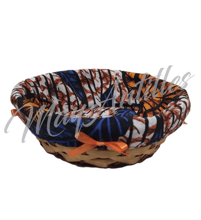Paniers ronds osier/Madras